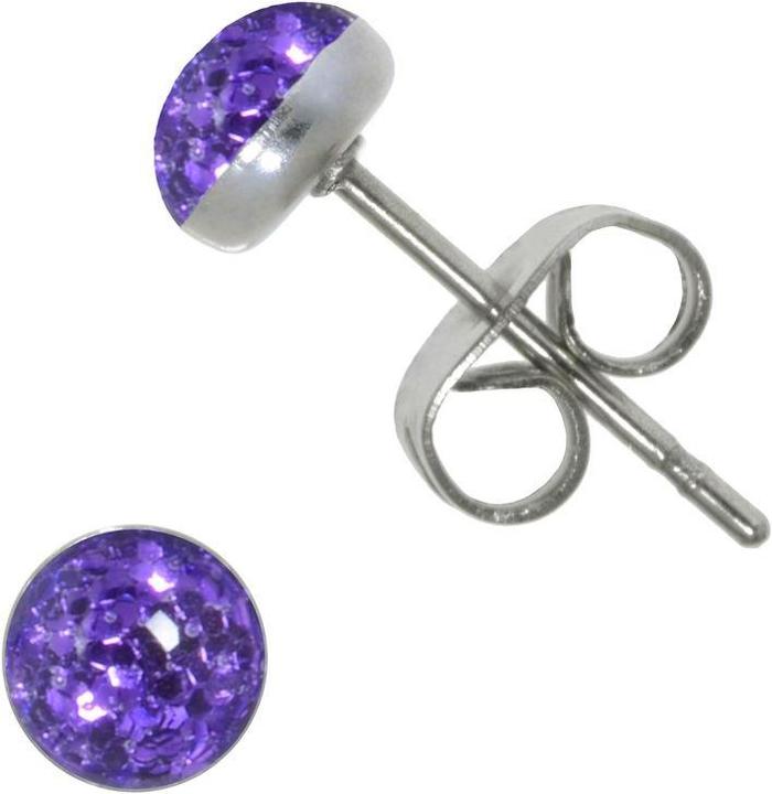 Bijouteria Ohrstecker (Edelstahl, Epoxiharz)