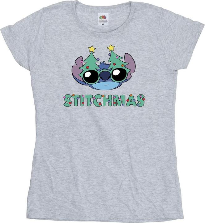 Produktbild Disney Lilo & Stitch Stitchmas Glasses TShirt (XXL)