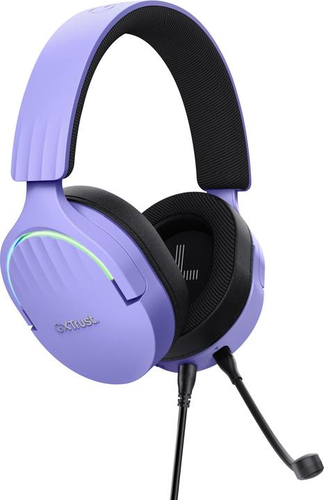 Produktbild Trust GXT490P FAYZO 7.1 USB HEADSET PURPLE (Kabelgebunden)