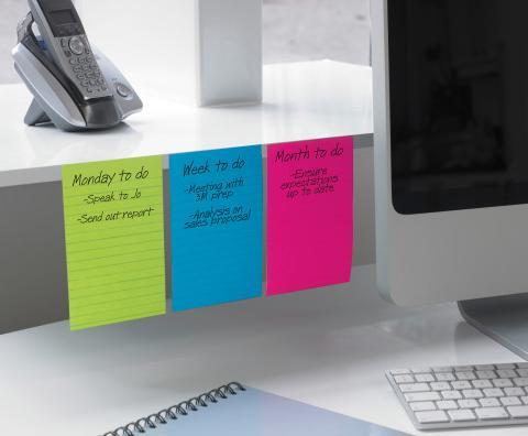 Produktbild Post-it Super Sticky (102 x 152 mm)
