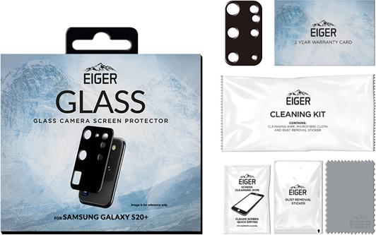 Actual product image Eiger Mountain Glass Lens (1 Piece, Samsung Galaxy S20+)
