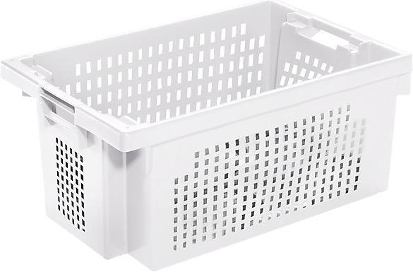 Image du produit kaiserkraft Bacs gerbables et emboîtables en PEHD