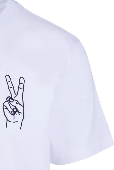 Actual product image Mister Tee Peace Sign Tee EMB - 119315 (L)