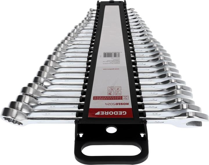Immagine prodotto Gedore Red Set di chiavi combinate (32 mm, 24 mm, 26 mm, 9 mm, 10 mm, 11 mm, 15 mm, 16 mm, 17 mm, 6 mm, 7 mm, 8 mm, 21 mm, 22 mm, 23 mm, 12 mm, 13 mm, 14 mm, 27 mm, 28 mm, 30 mm, 18 mm, 19 mm, 20 mm)