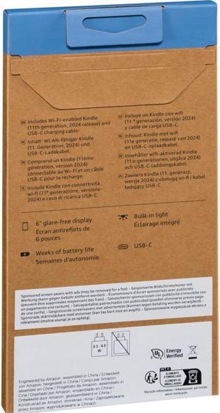 Produktbild Amazon Kindle 2024 (6", 16 GB, Schwarz)