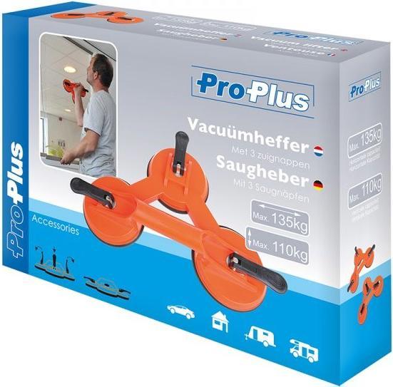 Produktbild ProPlus Saugheber Kunststoff mit 3 Saugnäpfen (135 kg)