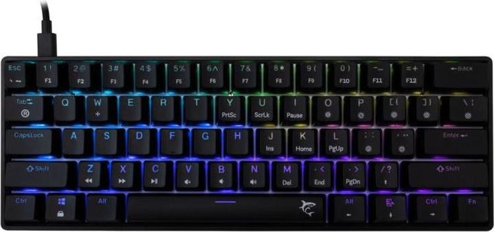Image du produit White Shark GK-004121 Shinobi-2 Blue Switch, Black US (US)