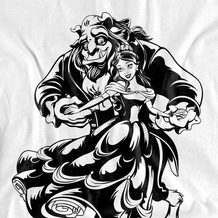 Immagine prodotto Beauty And The Beast Maglietta Danza Adulto Unisex (XL)