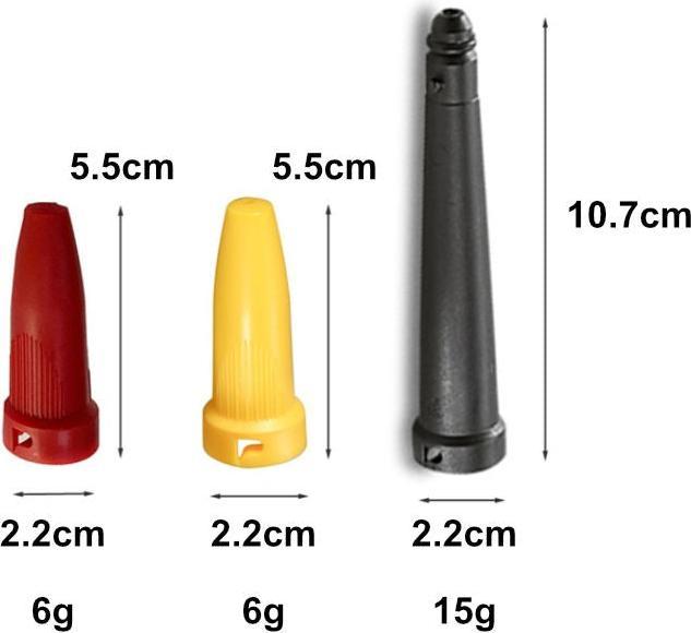 Image du produit Hermex Jeu de 3 buses alternatives pour nettoyeurs à vapeur SC1/SC2/SC3/SC4/SC5/SC7 Kärcher