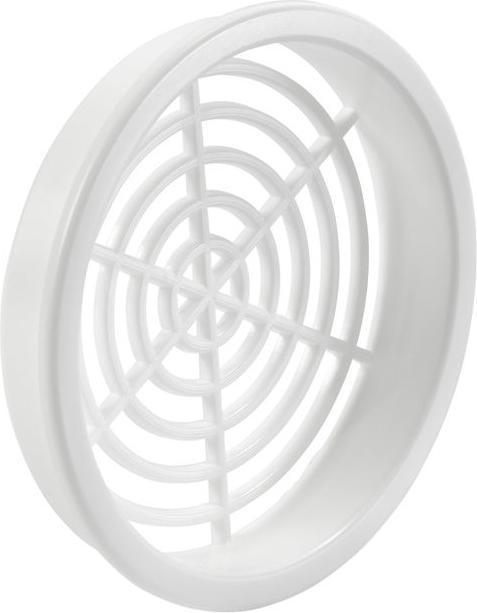 Immagine prodotto Rosone di ventilazione per incasso in plastica bianca