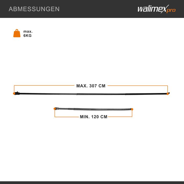 Actual product image Walimex Telescope background rod (3 cm, 307 cm)