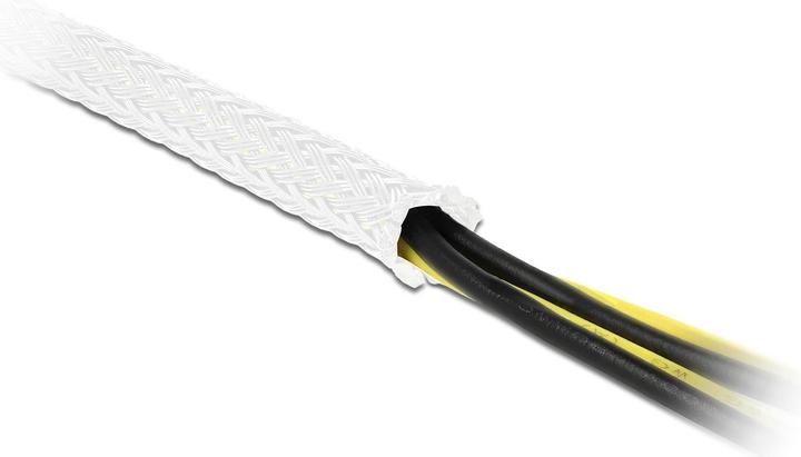 Image du produit Delock Conduit de câbles extensible, 10m x 3mm, blanc (Gaines pour câbles, 1000 cm)