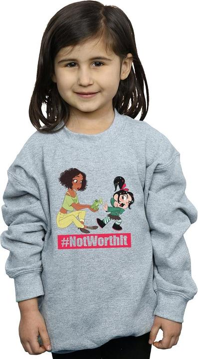 Immagine prodotto Disney Wreck It Ralph Tiana And Vanellope Felpa Ragazze (140, 146)