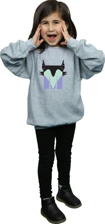 Image du produit Disney - Sweat ALPHABET M IS FOR MALEFICENT - Fille (140, 146)