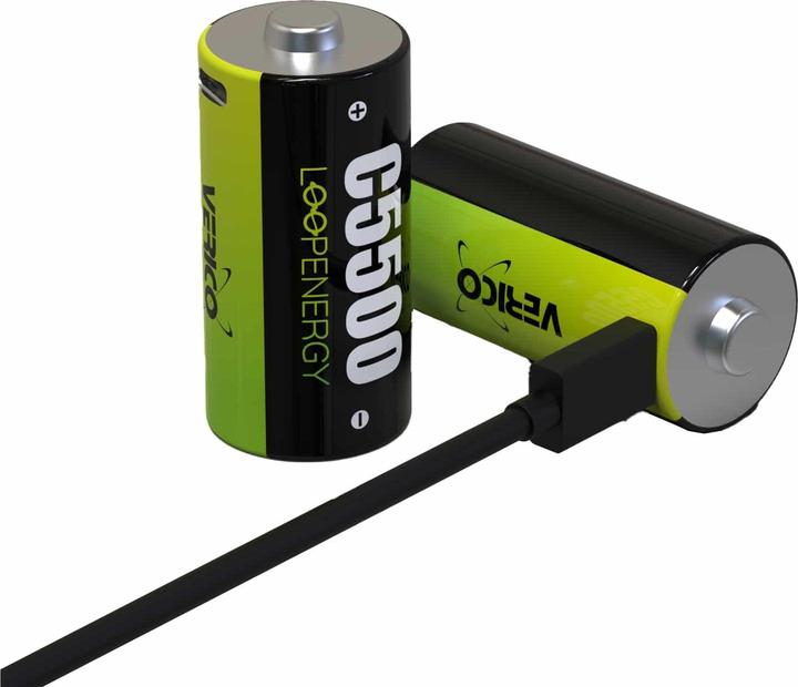 Produktbild Verico LoopEnergy Baby C 1,5V (2 Stk., C, 3700 mAh)