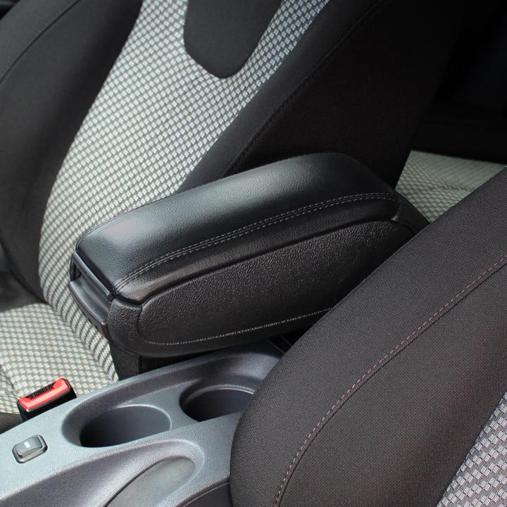 Actual product image Pro-Tec Centre armrest Ford Fiesta 8 MK8 with storage compartment imitation leather black