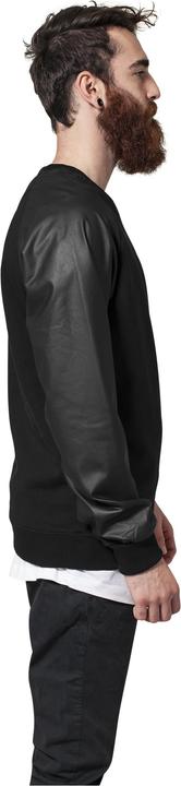 Actual product image Urban Classics Raglan Leather Imitation Crew (S)