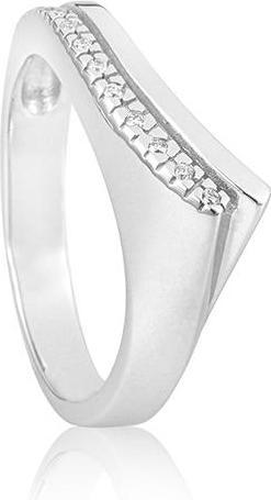Image du produit Breuning BAGUE - BRILLE. 0,072 Ct. H/si (62, Or 750/18 K)