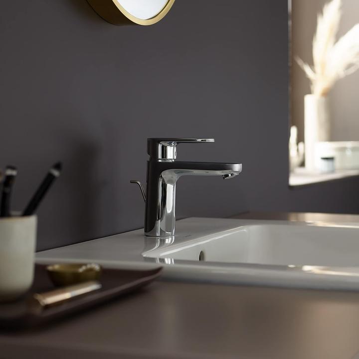 Image du produit hansgrohe Vernis Blend 1-grebs håndvaskarmatur 100 CoolStart med løft-op bundventil krom
