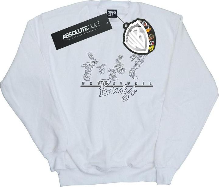 Actual product image Looney Tunes Mens Basketball Bugs Sweatshirt (XL)