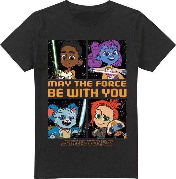 Immagine prodotto Star Wars Young Jedi Adventure Among The Stars Maglietta Uomo (L)