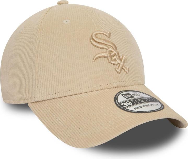 Image du produit New Era 39Thirty Stretch Cap CORD Chicago White Sox stone (M/L)