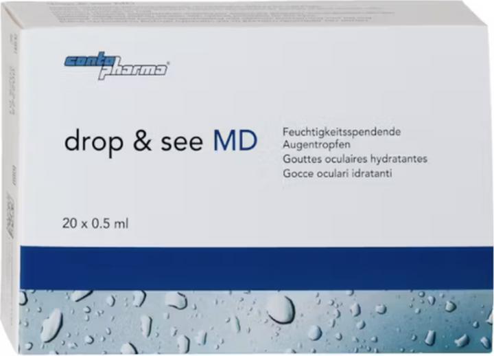 Produktbild Contopharm Contopharma Comfort Lösung drop & see MD (0.50 ml, 20x0.5ml Einzelampullen)