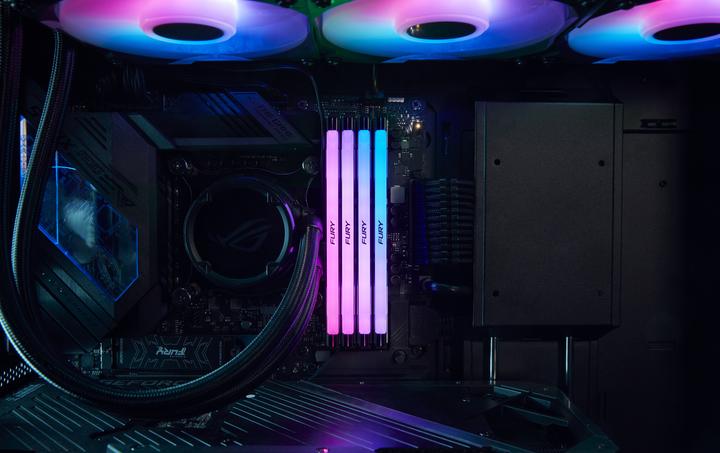 Produktbild Kingston FURY Renegade RGB (2 x 48GB, 0.01 MHz, DDR5-RAM, DIMM)