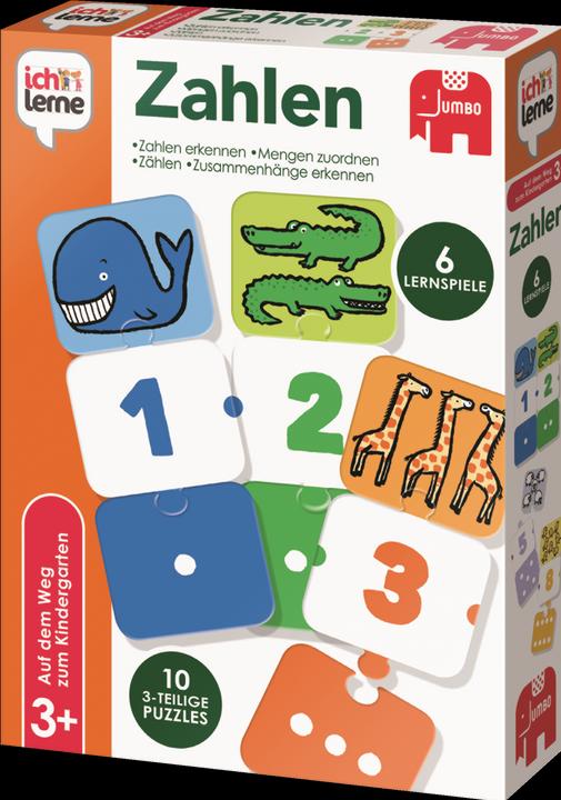Actual product image Jumbo I learn numbers (German)