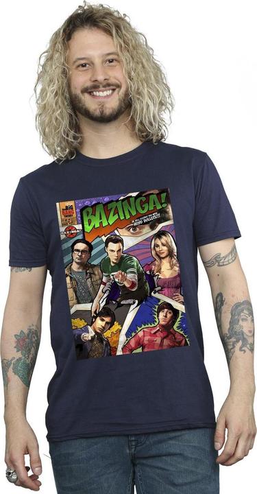 Immagine prodotto Dam Maglietta Bazinga Cover Uomo (4XL)
