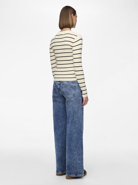 Actual product image Pieces Pccrista Ls O-Neck Knit Noos Bc (S)