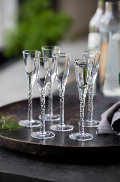 Actual product image Lyngby Paris snap glass clear 250ml set6 (2.50 dl, 6 x, Liqueur glasses + grappa glasses)