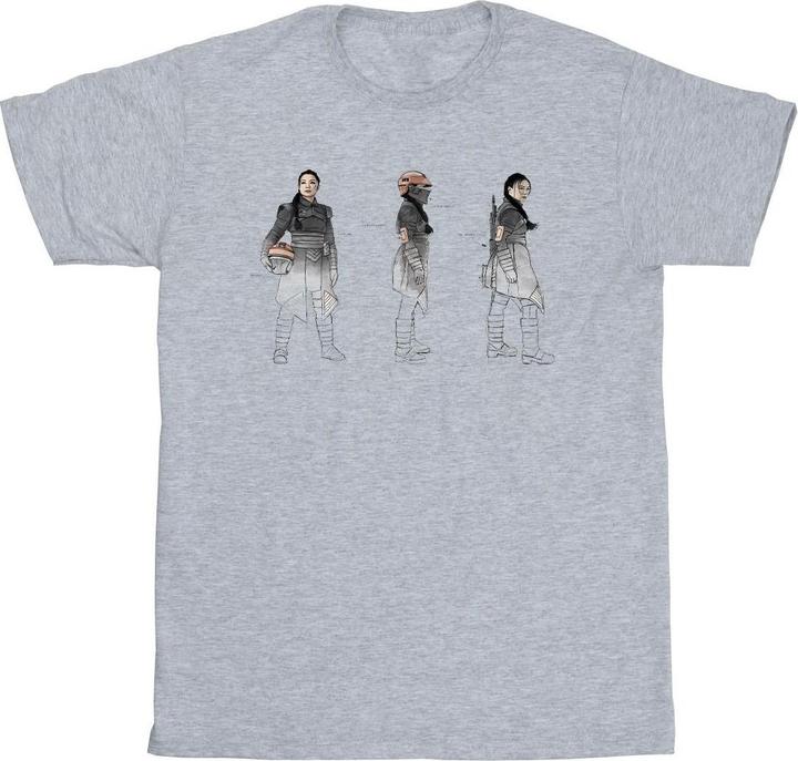 Produktbild Star Wars The Book Of Boba Fett Fennec Painted Concept TShirt (XL)