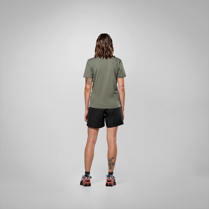 Actual product image Salewa Eagle Logo Patch T-Shirt W (40, L)