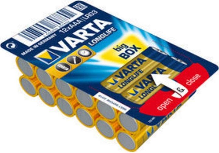 Actual product image Varta Longlife (12 pcs., AAA, 1200 mAh)