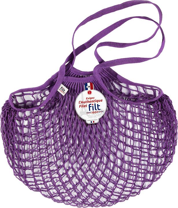 Actual product image Filt - Einkaufsnetz mit langem Griff violet