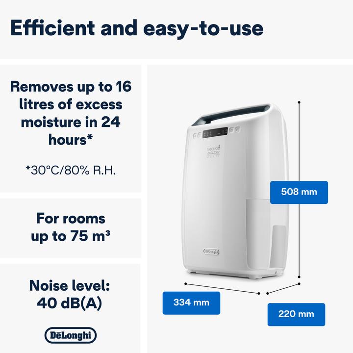 Produktbild De'Longhi DEXD 216RF (30 m²)