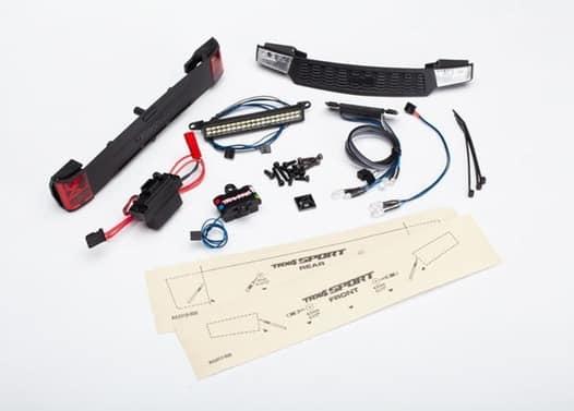 Actual product image Traxxas LED light kit cpl. with Powersupply (Headlights, Tail light &