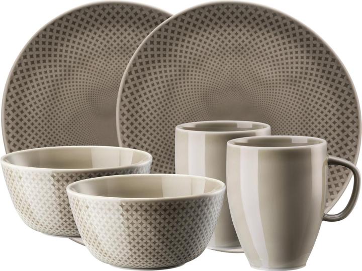 Actual product image Rosenthal Junto Pearl Grey breakfast set6 (1 Piece)