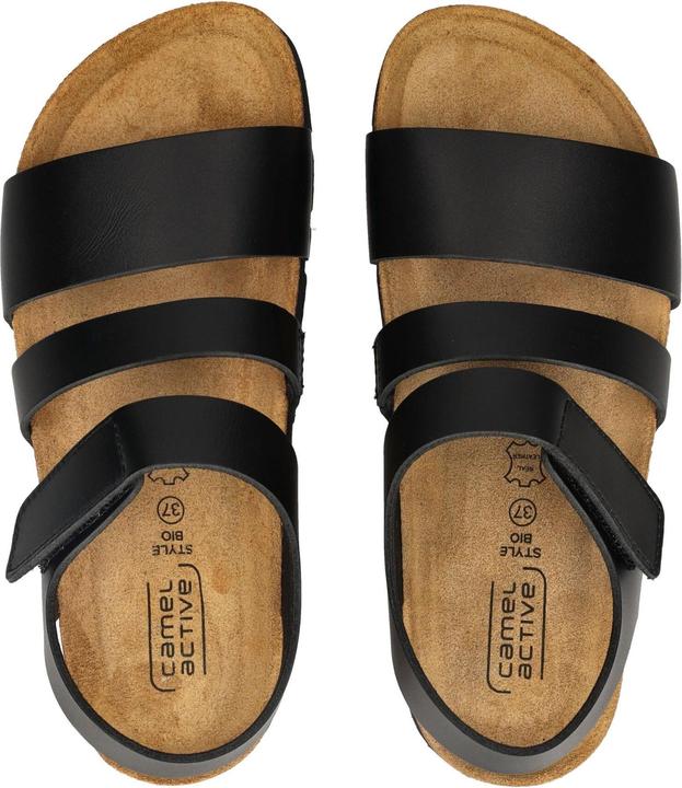 Actual product image Camel Active Sandale Nappa SCHWARZ (39)