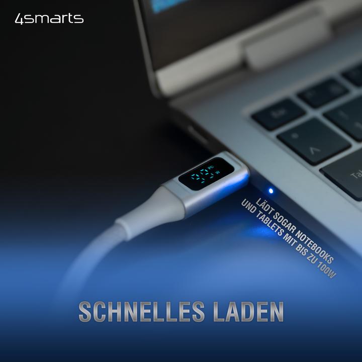 Produktbild 4smarts USB C – USB C (1.50 m, USB 2.0)