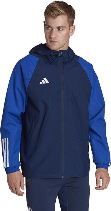 Produktbild adidas Herren Tiro 23 Wettkampf-Allwetterjacke Marineblau HK7657 (2XL) (XXL)