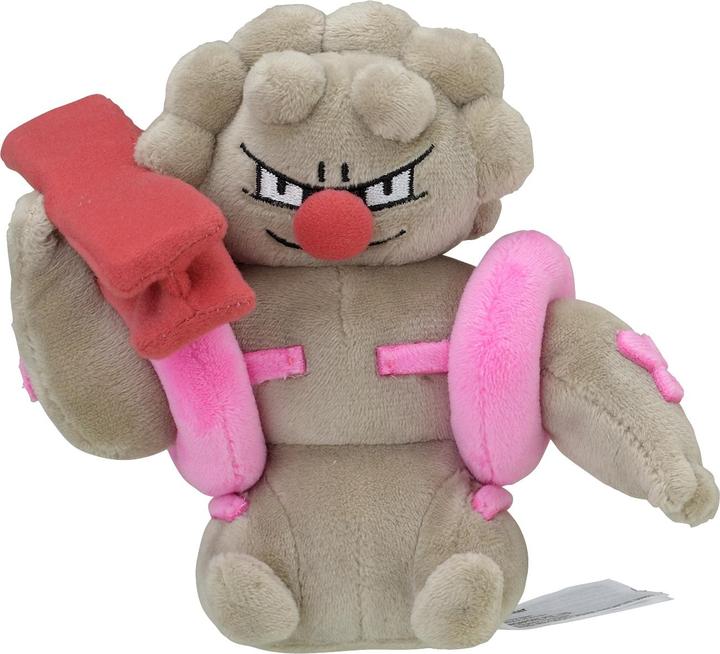 Actual product image Pokémon Gurdurr Sitting Cuties Plush - 15.5 cm (14 cm)