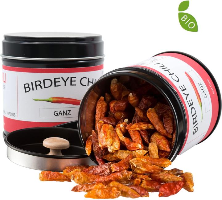 Image du produit Justchili Piment Birdeye bio entier (20 g)
