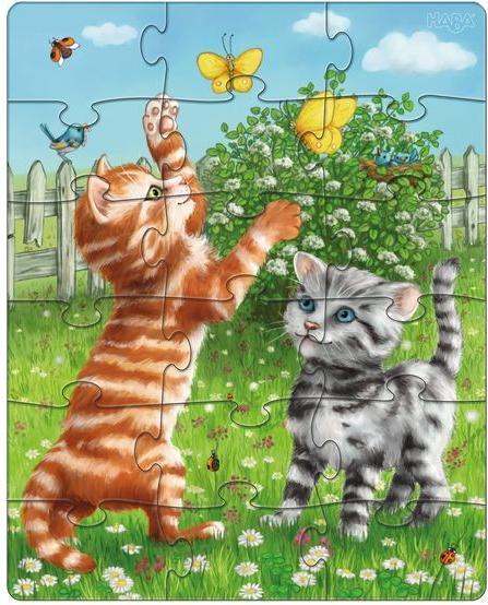 Actual product image Haba Puzzles Pets (18 pieces)
