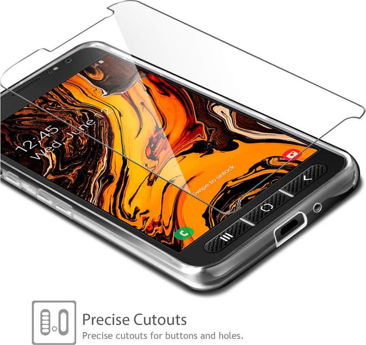 Produktbild Screenguard Samsung Galaxy XCover 4S Panzerglas Schutzfolie Case Friendly Design (1 Stück, Samsung Galaxy S21)