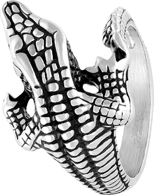 Produktbild Star Piercing Ring silber Aligator (69, Stahl)