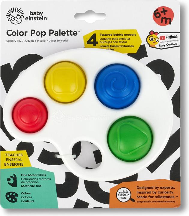 Immagine prodotto Baby Einstein Colour Pop Palette™, giocattolo da presa