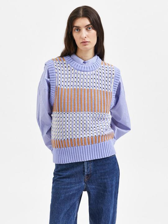 Image du produit Selected Femme Gilet en tricot grossier (XL)