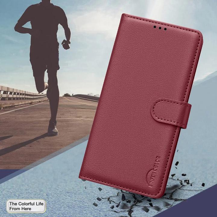 Produktbild Binfen Color Galaxy S25 / S24 - BINFEN Leder Etui Hülle mit RFID Blocker (Samsung Galaxy S25, Samsung Galaxy S24)